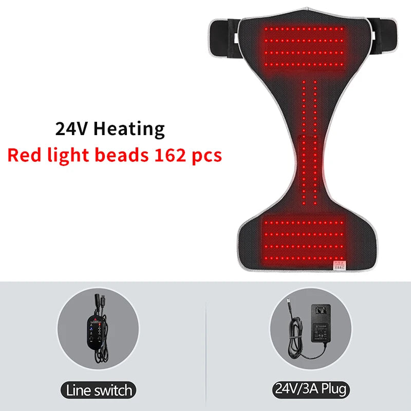 Ogrzewanie 24V Kolor Męskie Podgrzewane Majtki Z Czerwonym Światłem Z Wibracją
